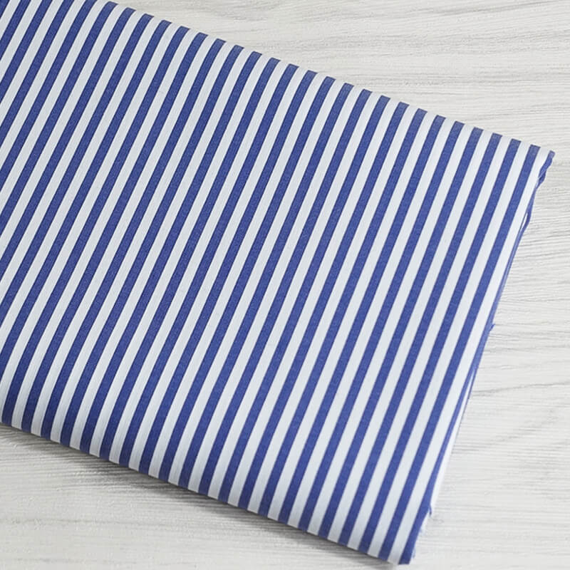 Dress Stripe Yarn Dyed Poplin Fabric for Dress Wholesale Supplier 10